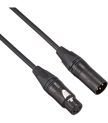 Amazon | CANARE カナレ L-4E6S XLRマイクケーブル 2m ブラック